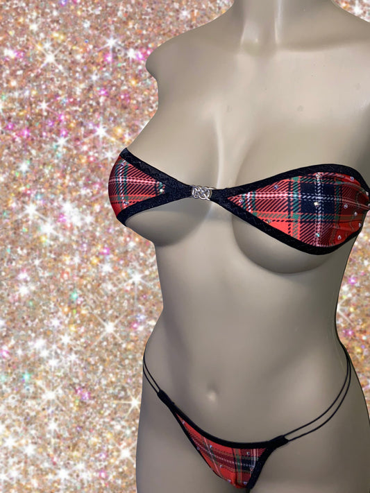 Tartan Teardrop Set